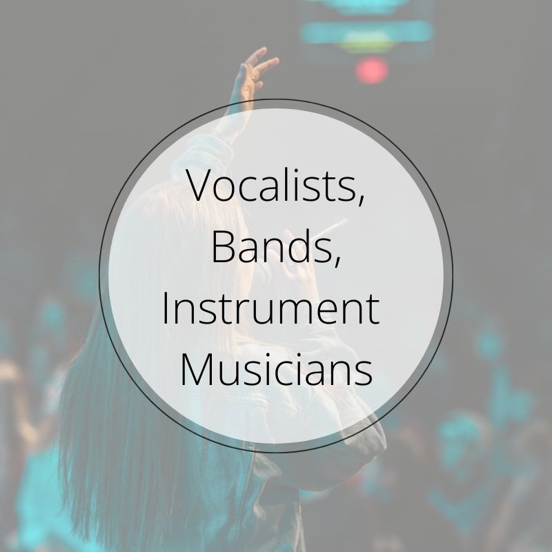 Vocalists Artists Bands Services